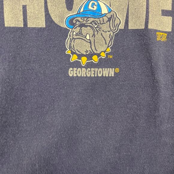 Vintage‎ 90s Georgetown Hoyas College T-Shirt Youth Boys XL Single Stitch - Picture 10 of 10
